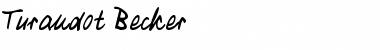Download Turandot Becker Font Download Turandot Becker Font