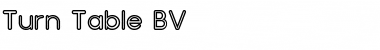 Turn Table BV Regular Font