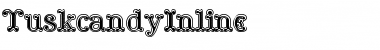 Download TuskcandyInline Font Download TuskcandyInline Font