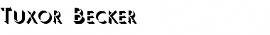 Download Tuxor Becker Font Download Tuxor Becker Font