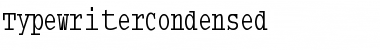 Download TypewriterCondensed Font