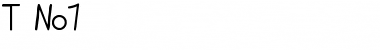 Download T_No1 Font Download T_No1 Font
