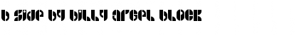 Download B SIDE BY BILLY ARGEL Font Download B SIDE BY BILLY ARGEL Font