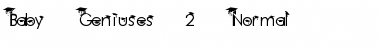 Download Baby Geniuses 2 Font Download Baby Geniuses 2 Font
