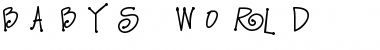 Download Baby's World Font Download Baby's World Font