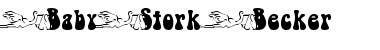 Download BabyStork Becker Font Download BabyStork Becker Font