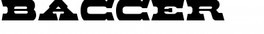 Download Baccer Font Download Baccer Font