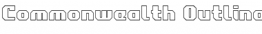 Download Commonwealth Outline Font Download Commonwealth Outline Font