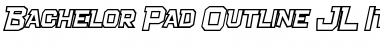 Download Bachelor Pad Outline JL Font Download Bachelor Pad Outline JL Font