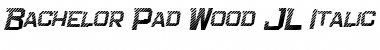 Download Bachelor Pad Wood JL Font Download Bachelor Pad Wood JL Font