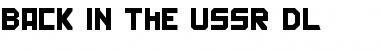 Download Back In The USSR DL Font Download Back In The USSR DL Font