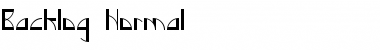 Download Backlog Font Download Backlog Font