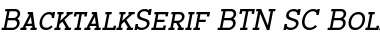 Download BacktalkSerif BTN SC Font Download BacktalkSerif BTN SC Font