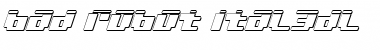 Download bad robot ital3dl Font Download bad robot ital3dl Font