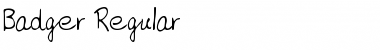 Download Badger Font Download Badger Font