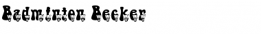 Download Badminton Becker Font Download Badminton Becker Font