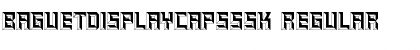 Download BaguetDisplayCapsSSK Font Download BaguetDisplayCapsSSK Font