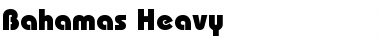 Download Bahamas Heavy Font Download Bahamas Heavy Font