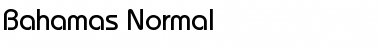 Download Bahamas Normal Font Download Bahamas Normal Font