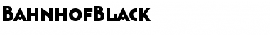 Download Bahnhof Font Download Bahnhof Font
