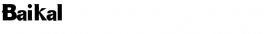Download Baikal Font Download Baikal Font