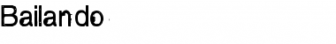 Download Bailando Font Download Bailando Font