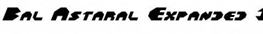 Download Bal-Astaral Expanded Italic Font Download Bal-Astaral Expanded Italic Font