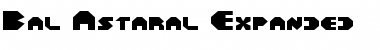 Download Bal-Astaral Expanded Font Download Bal-Astaral Expanded Font