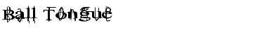 Download Ball Tongue Font Download Ball Tongue Font