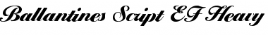 Download Ballantines Script EF Heavy Font Download Ballantines Script EF Heavy Font