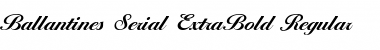 Download Ballantines-Serial-ExtraBold Font Download Ballantines-Serial-ExtraBold Font
