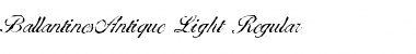 Download BallantinesAntique-Light Font Download BallantinesAntique-Light Font