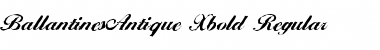 Download BallantinesAntique-Xbold Font Download BallantinesAntique-Xbold Font