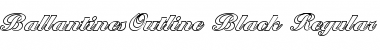Download BallantinesOutline-Black Font Download BallantinesOutline-Black Font