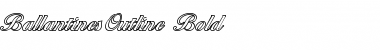 Download BallantinesOutline Font Download BallantinesOutline Font