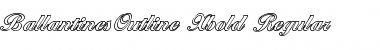 Download BallantinesOutline-Xbold Font Download BallantinesOutline-Xbold Font