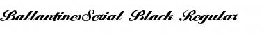 Download BallantinesSerial-Black Font Download BallantinesSerial-Black Font
