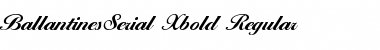 Download BallantinesSerial-Xbold Font Download BallantinesSerial-Xbold Font