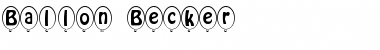 Download Ballon Becker Font Download Ballon Becker Font