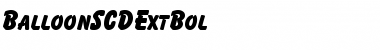 Download BalloonSCDExtBol Font Download BalloonSCDExtBol Font