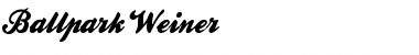 Download Ballpark Font Download Ballpark Font