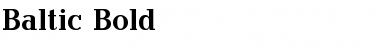 Download Baltic Font Download Baltic Font