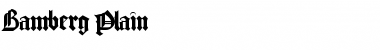Download Bamberg Font Download Bamberg Font