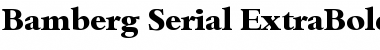 Download Bamberg-Serial-ExtraBold Font Download Bamberg-Serial-ExtraBold Font