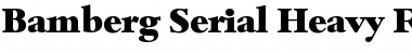 Download Bamberg-Serial-Heavy Font Download Bamberg-Serial-Heavy Font