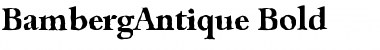 Download BambergAntique Font Download BambergAntique Font