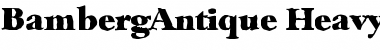 Download BambergAntique-Heavy Font Download BambergAntique-Heavy Font