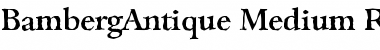Download BambergAntique-Medium Font Download BambergAntique-Medium Font