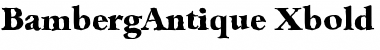 Download BambergAntique-Xbold Font Download BambergAntique-Xbold Font