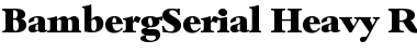 Download BambergSerial-Heavy Font Download BambergSerial-Heavy Font